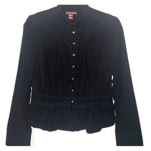 Blue Corduroy Coat
